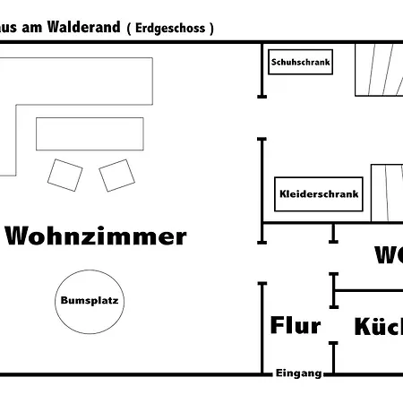 Дом отдыха Am Waldesrand *